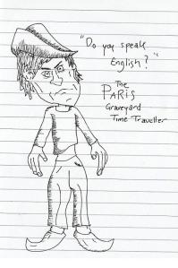 Paris Cemetery Time Traveller